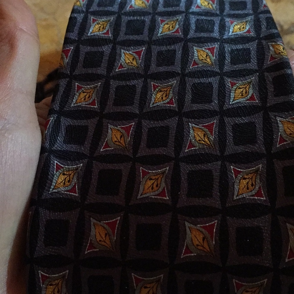 Robert Talbott Studio Extra Long 100% Silk Texture - image 2